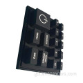 Keypad tionndadh membrane tactile Custom PC PET PVC